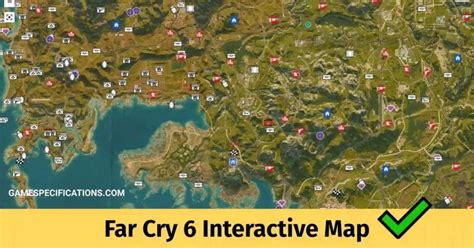 Far Cry 6 Interactive Map | Full World Map Of Yara With Markers - Game ...