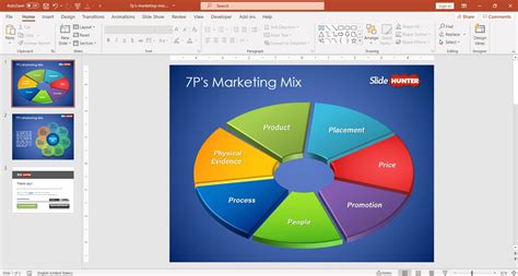 Free 7P Marketing Mix Template for PowerPoint