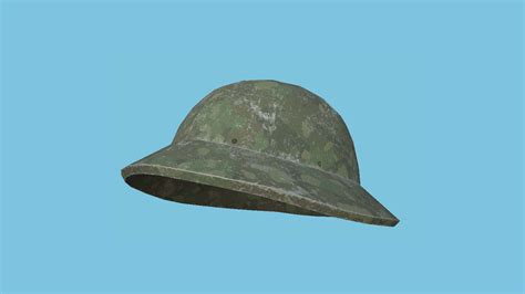 Soldier Helmet 02 - Camouflage 3D Model by gsommer