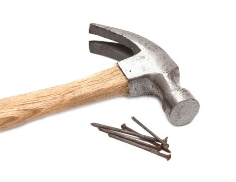 Hammer And Nails Stock Photo - Image: 17351400