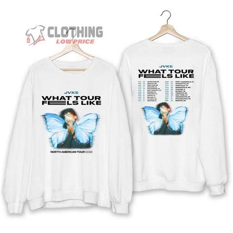 Jvke Concert Tour 2023 Merch, Jvke What Tour Feels Like Tour 2023 Shirt, Jvke Shirt, Jvke 202 ...