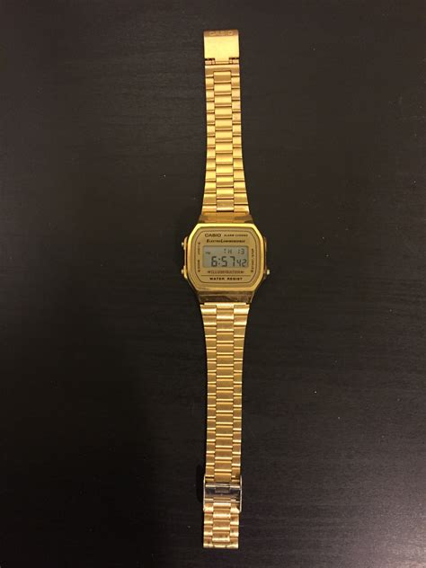 Casio A168W Gold Watch | Grailed