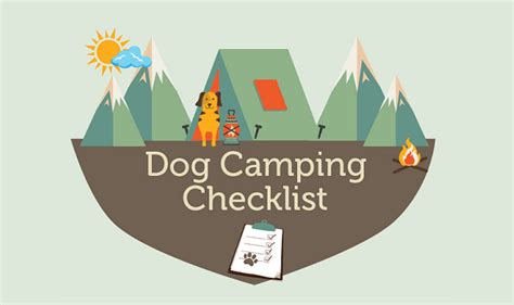 Dog Camping Checklist #infographic - Visualistan