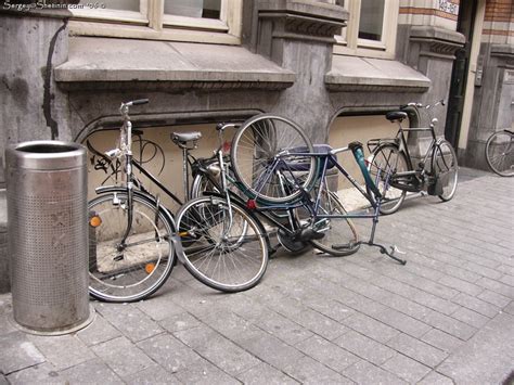 Amsterdam. Bicycle parking.