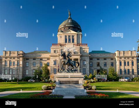 Montana's State Capitol Building, Helena, Montana, USA Stock Photo - Alamy