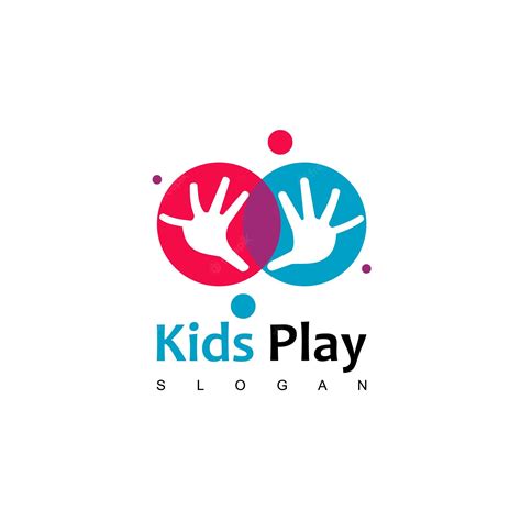 Premium Vector | Kids Play Logo Design Template