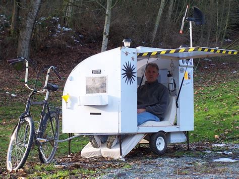 Bug-out bicycle camper - Elkinsdiy