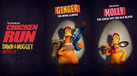 New artwork released for Chicken Run: Dawn Of The Nugget starring Bella Ramsey