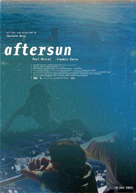 Aftersun (2022) | Poster By Jeremy Arblaster