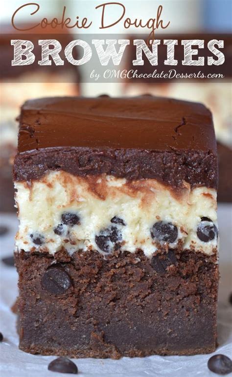 Cookie Dough Brownies | Best Brownie Recipe in the World