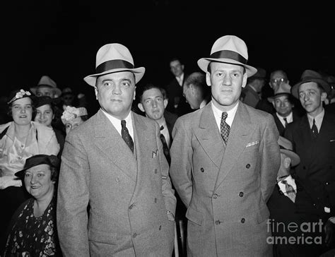 J. Edgar Hoover And Clyde Tolson by Bettmann