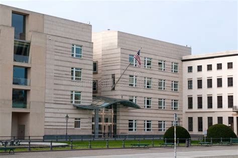 Embassy of United States of America Editorial Stock Image - Image of ...