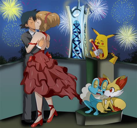 Find and follow posts tagged amourshipping on Tumblr | Pokemon ash and misty, Cool pokemon cards ...