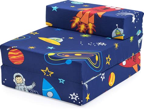 Ready Steady Bed Children Kids Fold Out Sleepover Z Bed Sofa | Toddler ...