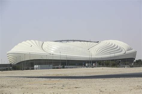 Al Janoub Stadium in Doha, Qatar Stock Photo - Image of colors, janoub: 246828820