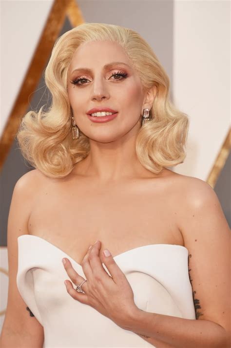 Lady Gaga at the Oscars 2016 | POPSUGAR Celebrity Australia