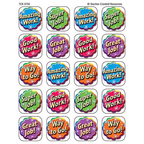Good Work Stickers - TCR5752 | Teacher Created Resources