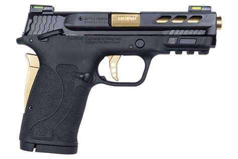 Shop Smith & Wesson MP380 Shield EZ Performance Center 380 ACP Pistol with Gold Ported Barrel ...