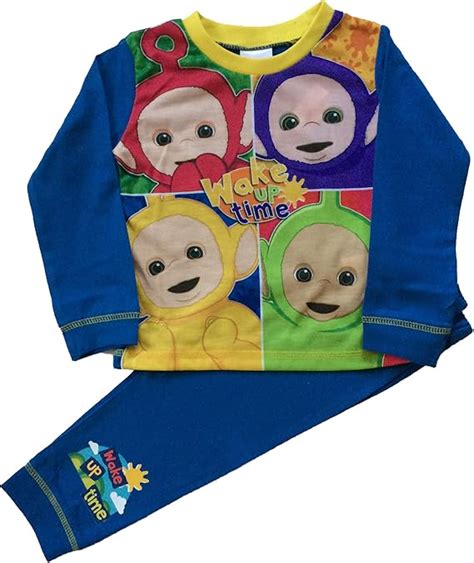 Jim Jams Kids Teletubbies Pyjamas Boys Pjs Age 12 Months to 4 Years (3-4 Years) Blue : Amazon.co.uk