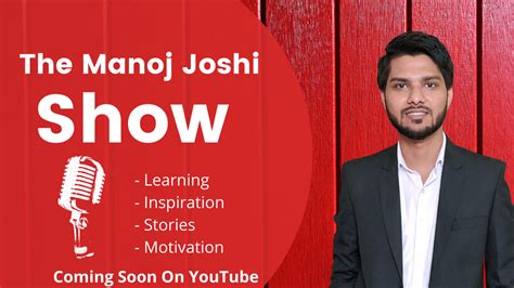 The Manoj Joshi Show - Talk Show on Youtube by Manoj Joshi