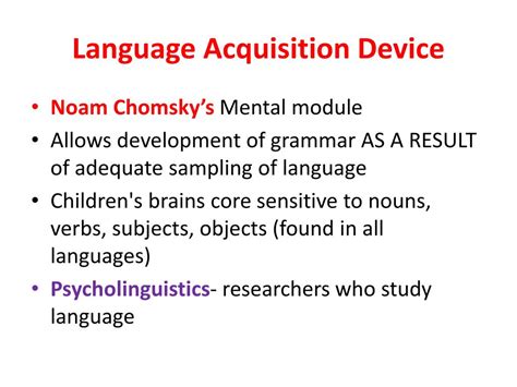 PPT - Cognitive Development: Language PowerPoint Presentation, free ...