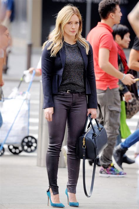 Hilary Duff - 'Younger' Set Photos, September 2014 • CelebMafia