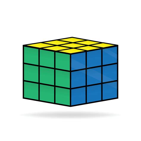 Cube puzzle box game, mathematical problem game 36337460 Vector Art at ...