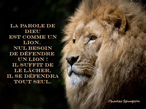 Iris de la bible: La Parole de Dieu est comme un lion..