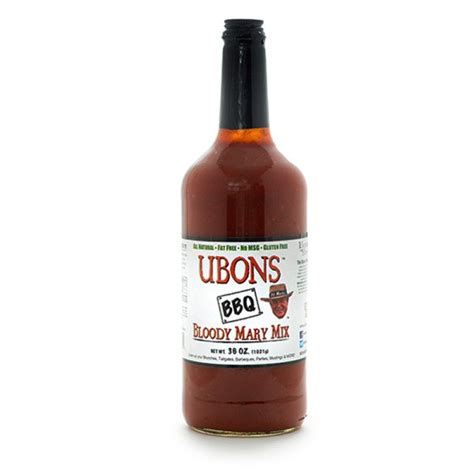 BBQ Bloody Mary Mix - Ubons BBQ - a unique Memphis-style twist