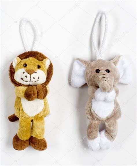 Cute plush animals — Stock Photo © ajafoto #5361624