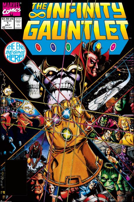 Infinity Gauntlet Graphic Novel Review - Thanos Rules Them All