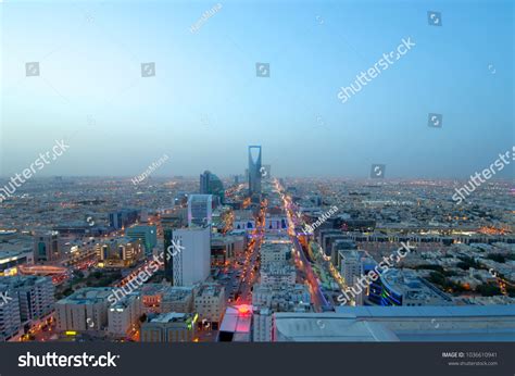 Riyadh Skyline Sunset 8 Capital Saudi Stock Photo 1036610941 | Shutterstock