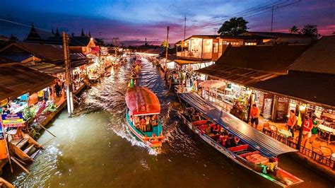 Bangkok Amphawa Floating Market, Firefly & Maeklong Tour