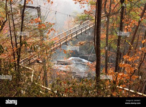 Tallulah gorge suspension bridge hi-res stock photography and images ...