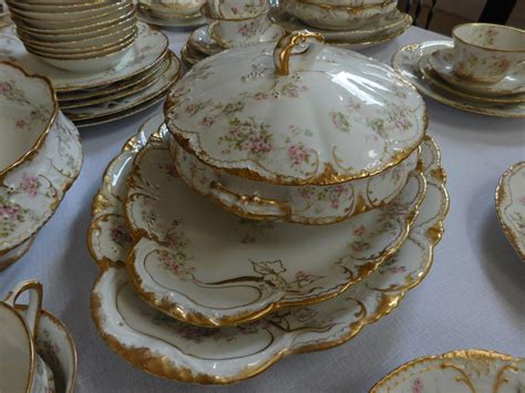 Super Large Dinnerware Set Of Theodore Haviland Limoges France SOLD on ...