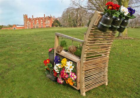 Living Garden Chair Made From Recycled Furniture Features a Real Sod ...