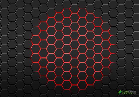 Download Polygonal Red Abstract 4k Wallpaper Image | CorelDraw Design ...