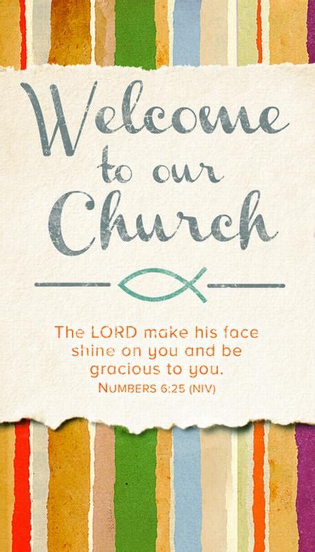 Welcome to Our Church - Welcome/Visitor Card (Other) - Walmart.com