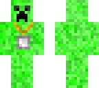 Creeper with Chain | Minecraft Skin