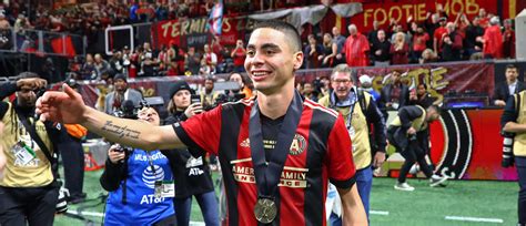 Miguel Almiron completes record transfer from Atlanta to Newcastle ...