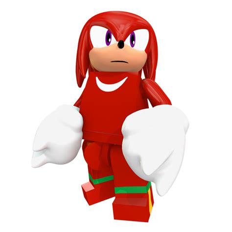 Lego Knuckles by Nibroc-Rock on DeviantArt | Lego, Rock, Mario characters