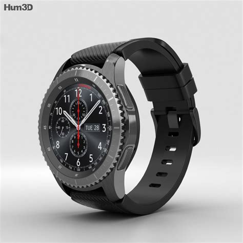 Samsung Gear S3 Frontier 3D model - Electronics on Hum3D