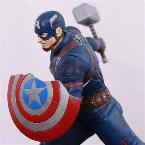 Captain America Figurines 3D Model Ready to Print