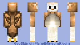 barn owl Minecraft Skin