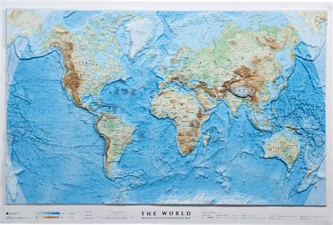 World 3D Relief Map – Map Logic