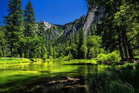 Yosemite Nature Lake HD Wallpaper