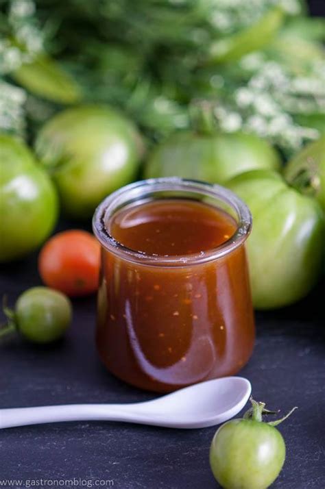 Green Tomato Jam - Green Tomato Recipe | Gastronom Cocktails