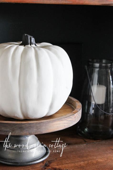 DIY Painted Pumpkins - The Wood Grain Cottage