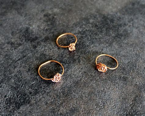 How To Make DIY Dainty Stacking Wire Rings - Creative Fashion Blog