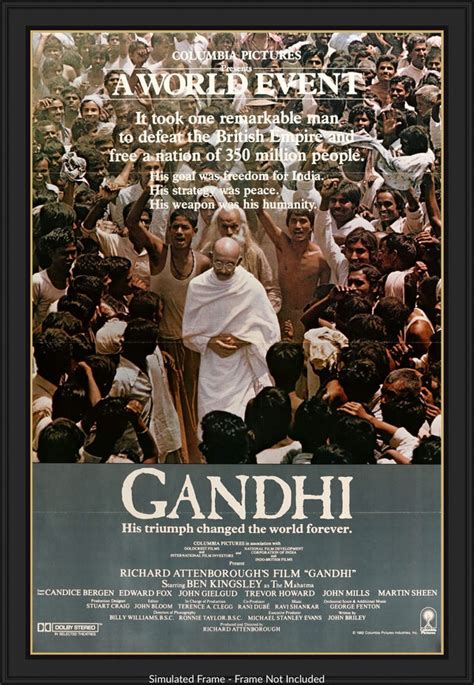 Gandhi (1982) Original One-Sheet Movie Poster - Original Film Art - Vintage Movie Posters